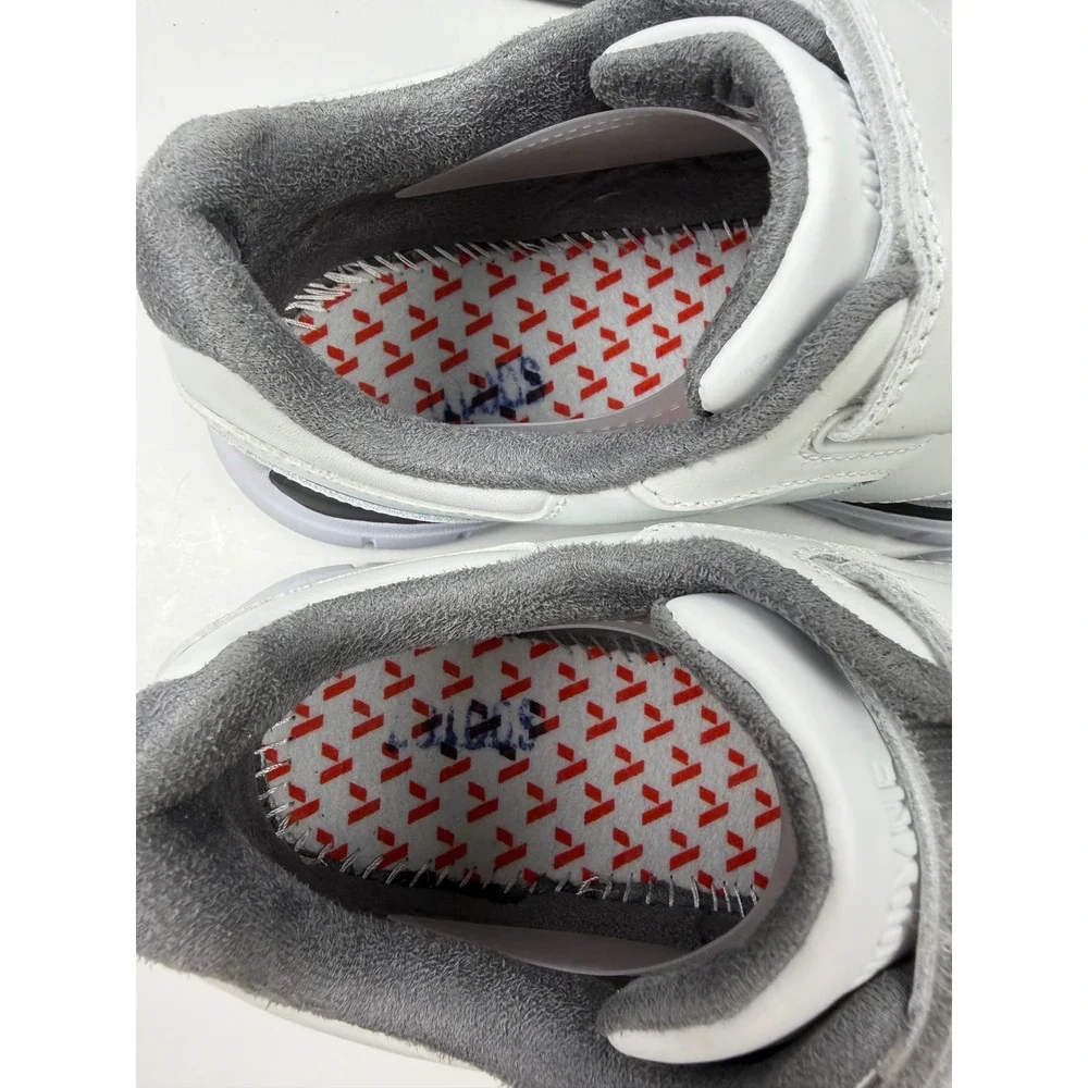 Anodyne Shoes for Custom Insoles Womens White Leather Adjustable Shoes Size‎ 7M